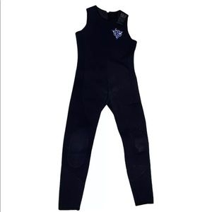 DEEP SEE Size XL Unisex’s BLACK SCUBA DIVING WET SUIT